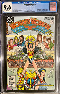 9.6 CGC Graded Wonder Woman #1